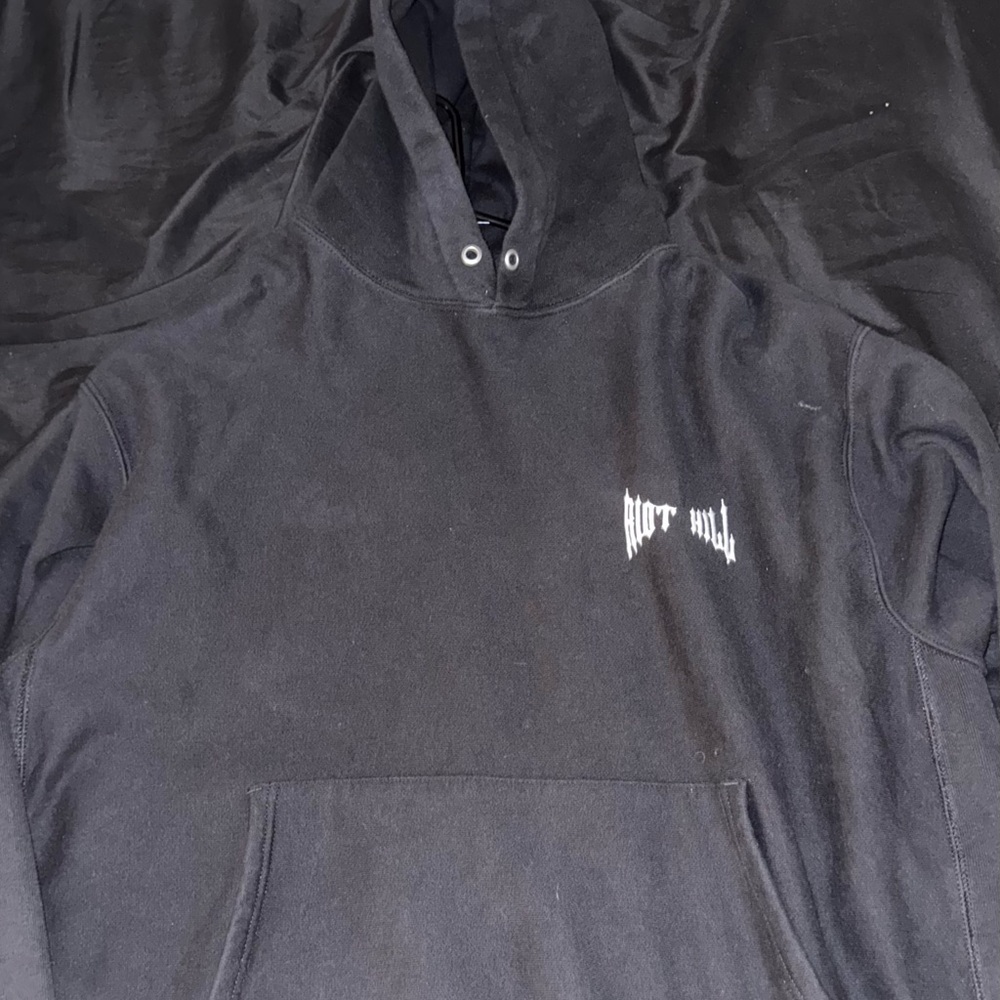 Black OVERSIZED HEAVYWEIGHT XXL HOODIE